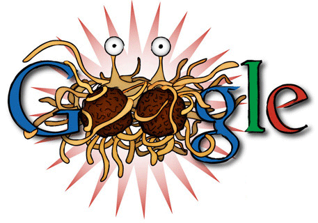Google has touched us with its noodly appendage